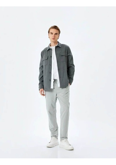 Koton Slim Fit Cep Detaylı Antrasit Erkek Eşofman Altı 5sam40031hw Antrasit