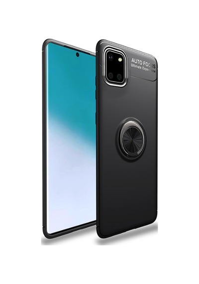 Samsung Galaxy Uyumlu Note 10 Lite Kilif Yüzüklü Magnetli Ravel Case 415866375