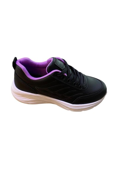 Parley Spor Ayakkabı Düz Kalın Taban Bağcıklı Hafif Siyah Mor Beyaz Rugan - 915616743 Siyah Mor Beyaz Rugan Parley Spor Ayakkabı Düz Kalın Taban Bağcıklı Hafif Siyah Mor Beyaz Rugan - 915616743 Siyah Mor Beyaz Rugan