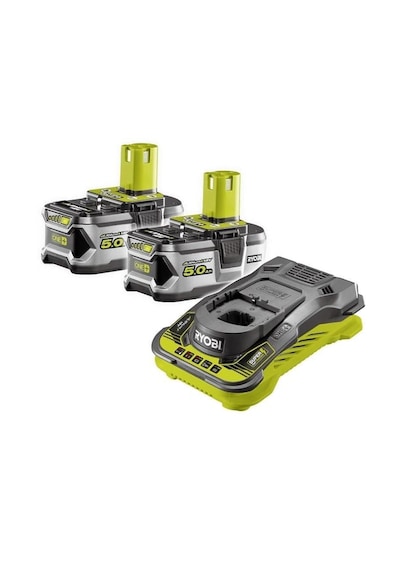 Ryobi Rc18150-250 Akü Ve Hızlı Şarj Cihazı 2x5.0ah