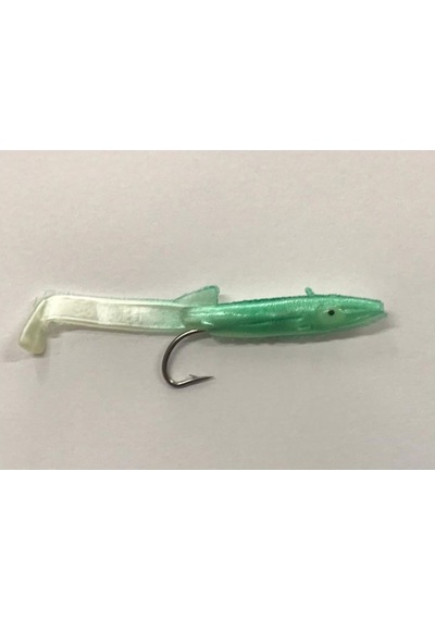 Aldos Raglou Tarzı Iğneli Silikon Yem 6,5 Cm Yeşil 2 Ad