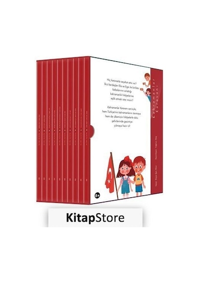 Kahramanlar Karavanı Seti - 10 Kitap Takım - Büşra Şen Altun - Ketebe