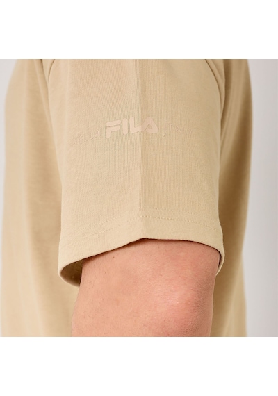 Krem Fila Erkek T-shirt Delgado Fam0564 Krem