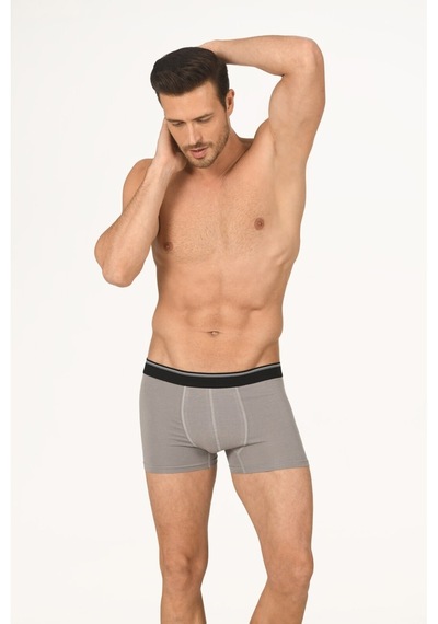 NBB Erkek Gri Penye Boxer