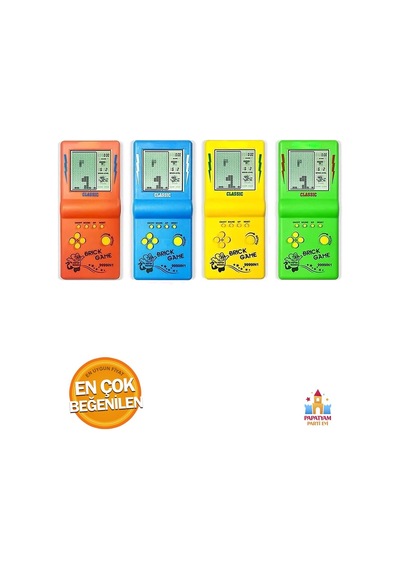 El Atarisi Tetris Oyuncakları Nostaljik Tetrisli Mix Renkler