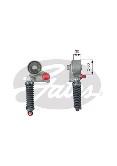 GATES T39264 Alternatör Gergi Rulmanı Vitara 05-15 1.9Ddıs (Amortisörlü)