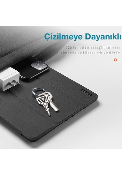 Dux Ducıs Huawei Uyumlu Matepad T8 - C3 Mıknatıslı Kılıf Domo Series - Siyah (259952035)