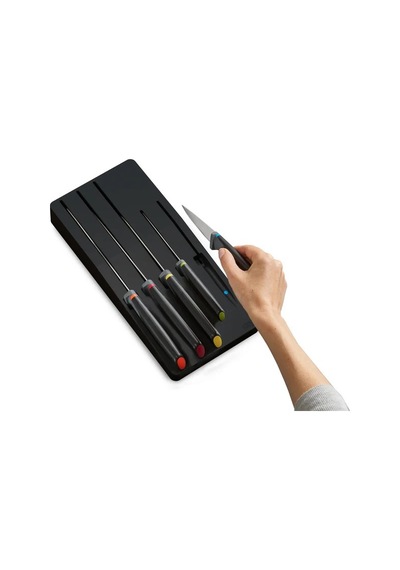 Joseph Joseph 10545 Elevate Store 5 Parça Renkli Bıçak Seti Antrasit