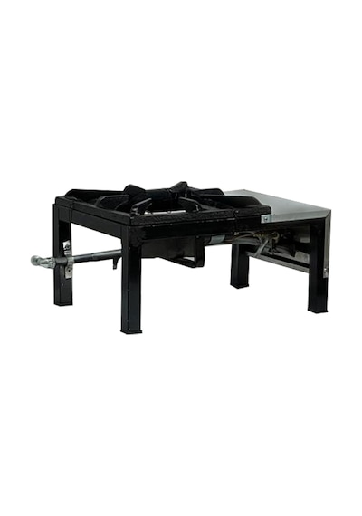 İnoxmaster Tekli Lokanta Ocağı Kısa Ayak Ce Belgeli Doğalgazlı