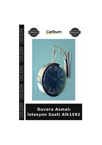 Özel Üretim Dekoratif Duvar Salon Ofis Retro Hediye Duvara Asmalı İstasyon Saati Alk1592 Çok Renkli