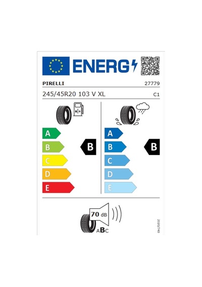 Pirelli 245/45R20 103V XL P-Zero Pz4 Ls Vol Yaz Lastiği 2025