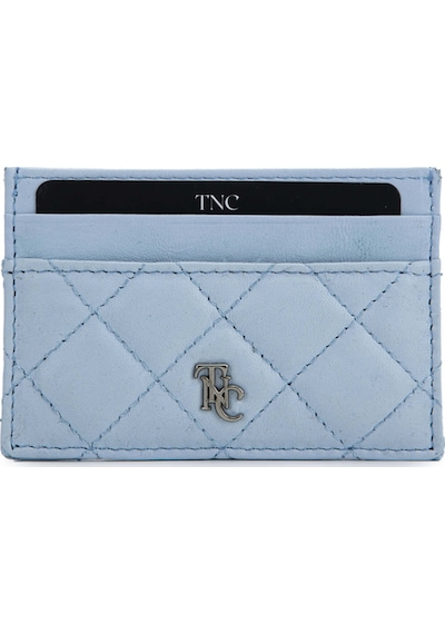 Tamer Tanca Unisex Hakiki Deri Kartlık 995 230221 Kartlık Sk23/24 Buz Mavı Buz Mavi