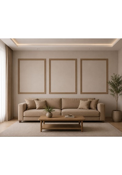 30 Cmx75 Cm Ham Mdf Çıta Boyanabilir Düz Duvar Ve Dekorasyon Çıtası 30 Cm X 75 Cm
