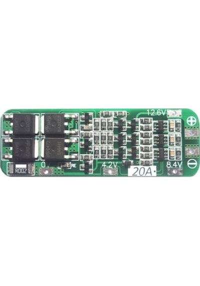 Robizstore-Bms 3S 20A Bms Koruma Kartı Lityum Batarya 18650 Li-İon Lipo