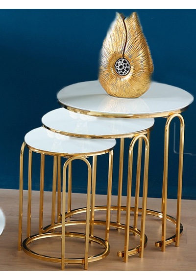 Lenka Zigon Orta Sehpa Takımı Yuvarlak Gold Metal 3+1 - Beyaz Temperli Cam Lenka-zigon-orta-gold Beyaz Lenka Zigon Orta Sehpa Takımı Yuvarlak Gold Metal 3+1 - Beyaz Temperli Cam Lenka-zigon-orta-gold Beyaz