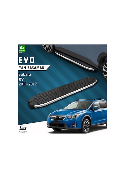 S-dizayn Subaru Xv Evo Krom Yan Basamak 173 Cm 2011-2017 A+ Kalite