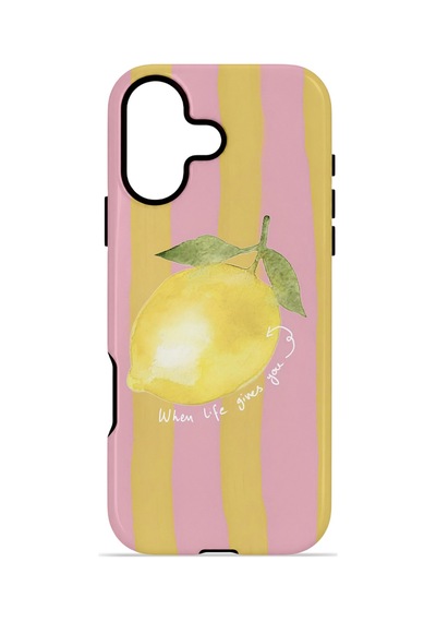 Apple iPhone Uyumlu 17 Vorian Çift Katmanlı Magsafe Kılıf Pink Lemon Muse