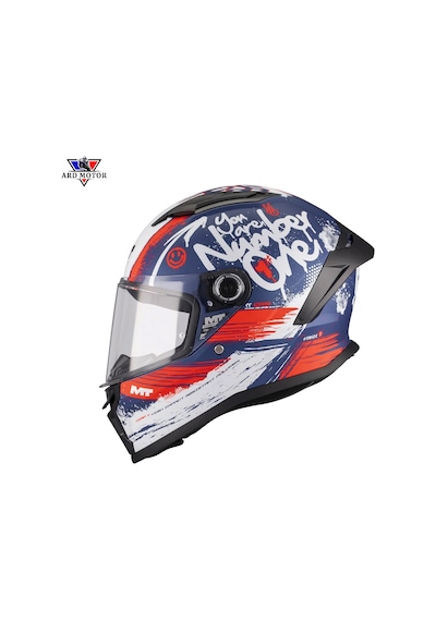 Mt Helmets Stınger 2 Rocket C17 Mat Çocuk Kaskı Mavi