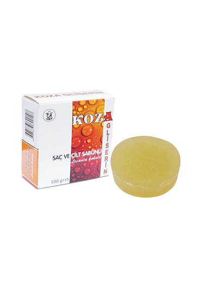 Koza Gliserin Lavanta Kokulu Katı Saç ve Cilt Sabunu 100 G