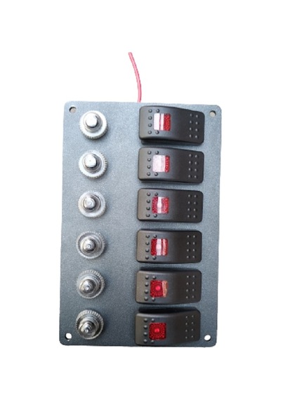 Tekne Ve Karavan Otomatik Sigorta Paneli. 6'Lı