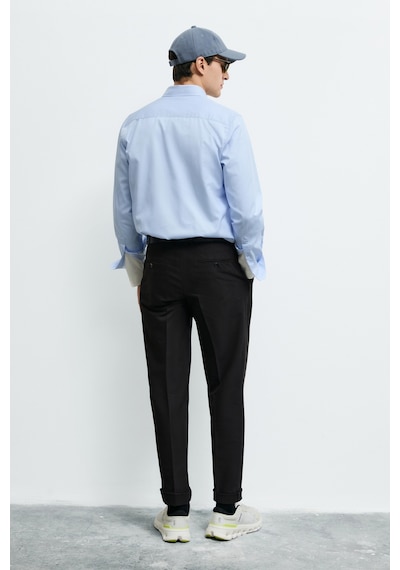 Lufian Zen Erkek Basic Gömlek Regular Fit Açık Mavi Açık Mavi 112010701100320