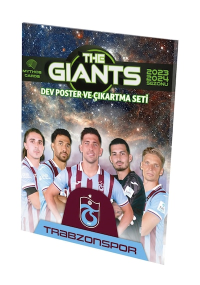 Mythos Cards Trabzonspor The Gıants Dev Poster Ve Çıkartma Seti