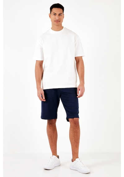 Buratti Pamuklu Belden Bağlamalı Cepli Regular Fit Erkek Short 5908042 Indigo