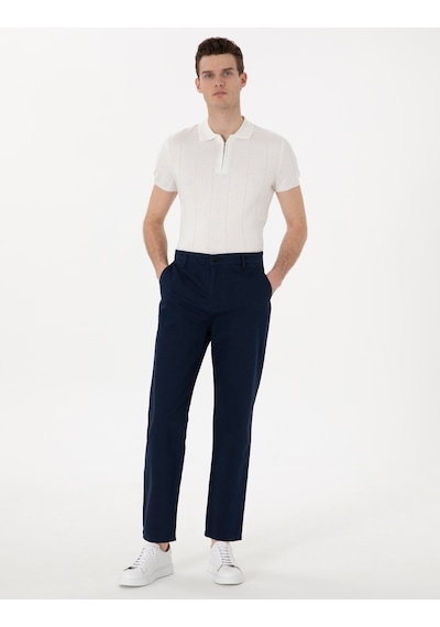 Pierre Cardin Erkek Lacivert Pantolon Kanvas-chino 50305588-vr033 Lacivert