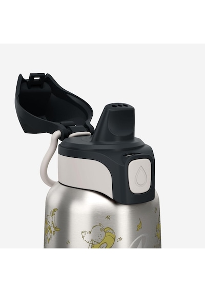 Quechua Çocuk Outdoor Paslanmaz Çelik Termos - 0,35 L - Haki