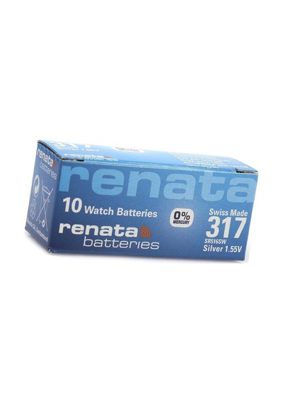 Renata 317 Sr516sw 1.55v Alkalin Saat Pili 10 Adet Evimdeyokyok