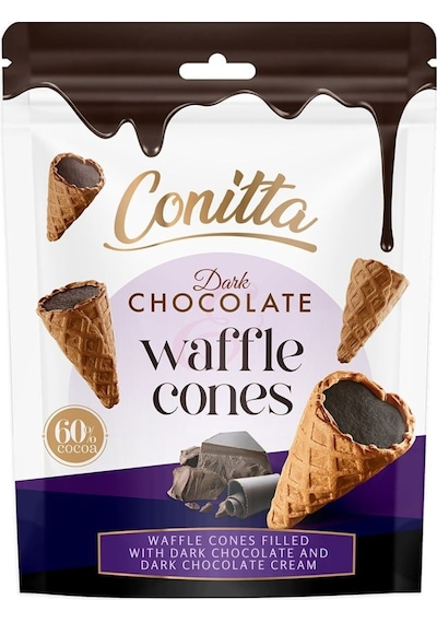 Conitta Bitter Çikolatalı Gofret 80 Gr. 1 Paket