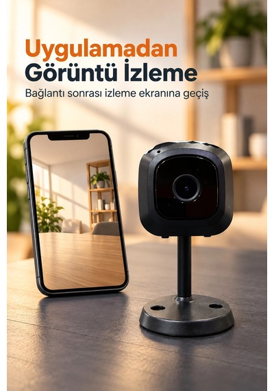 Mey İthalat Telefondan İzlenebilen Standlı Wifi Kamera Diğer