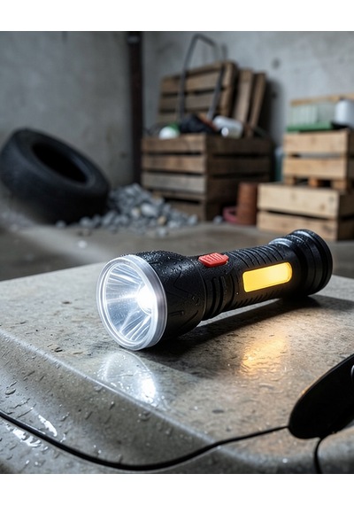 Uzun Menzilli Işıldak 9 Led 4 Mod