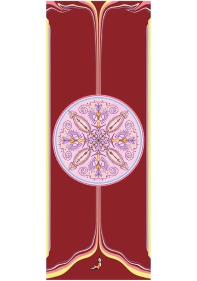 Tr Mandala Serisi Now Here 4.1 Mm Doğal Kauçuk Kaydırmaz Yoga Matı Diğer