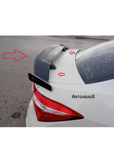 Fiat Egea Boyasız Gtx Modeli Spoiler-fiberglass
