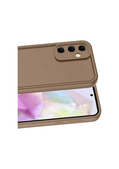 Galaxy A56 Kılıf Viera Silikon - Kahverengi