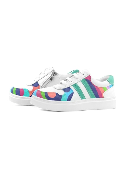 Rakerplus Tbons Özel Tasarım Hakiki Deri Beyaz Yeşil Bağcıklı Fermuarlı Çocuk Sneaker Beyaz Rakerplus Tbons Özel Tasarım Hakiki Deri Beyaz Yeşil Bağcıklı Fermuarlı Çocuk Sneaker Beyaz