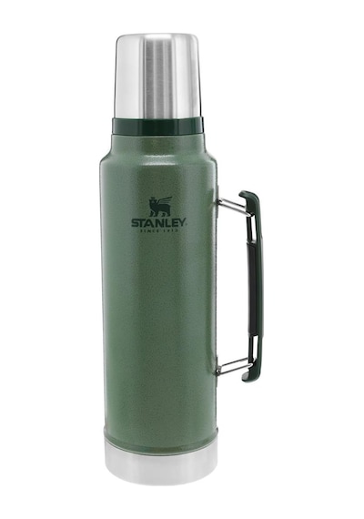 Stanley Classic Vacuum Stainless Steel Thermos 1.4 Lt Hammertone Green