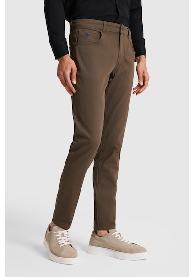 U.s. Polo Assn. Erkek Vizon Pantolon Kanvas-chino 50326128-vr052