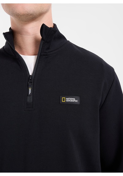 National Geographic Siyah Erkek Sweatshirt N6wm-swt4053