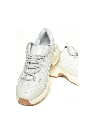 Fox Shoes U312414209 Gri Kalın Tabanlı Spor Ayakkabı Sneakers Gri-suni Deri Çok Renkli Fox Shoes U312414209 Gri Kalın Tabanlı Spor Ayakkabı Sneakers Gri-suni Deri Çok Renkli