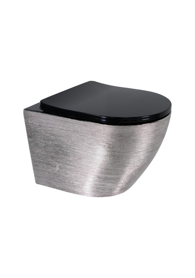 Paluci Twist Black Silver Kanalsız Asma Klozet Diğer