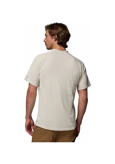 Columbia Alpine Chill Pro Polo Erkek Günlük Polo Tişört 2118641279 Bej