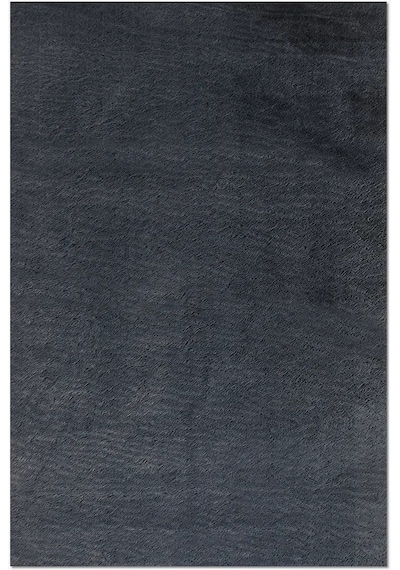 Çam Halı Tavşan Poly Rptf9083 Peluş Halı -antrasit- Yüksek Kalite-ekstra Yumuşak - Kaymaz Özel Tabanlı - Özel Ölçü