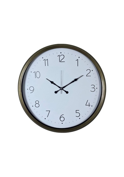 Eskitme Sade Dekoratif 52 X 52 Cm Duvar Saati Renkli