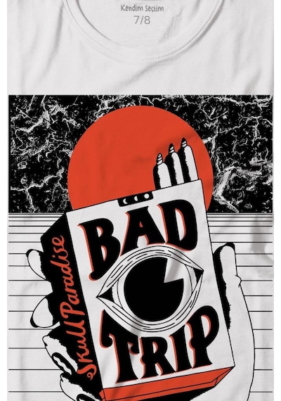 Bad Trip Urban Street Sokak Kültür Baskılı Tişört Çocuk T-shirt 001