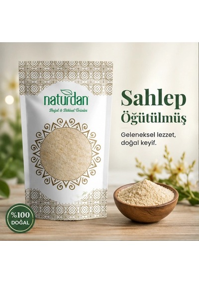Saf Sahlep Öğütülmüş - 100 Gr