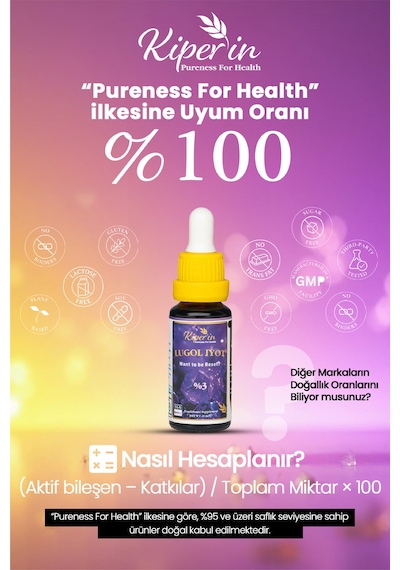 Kiperin Lugol %3 İyot 20 ML
