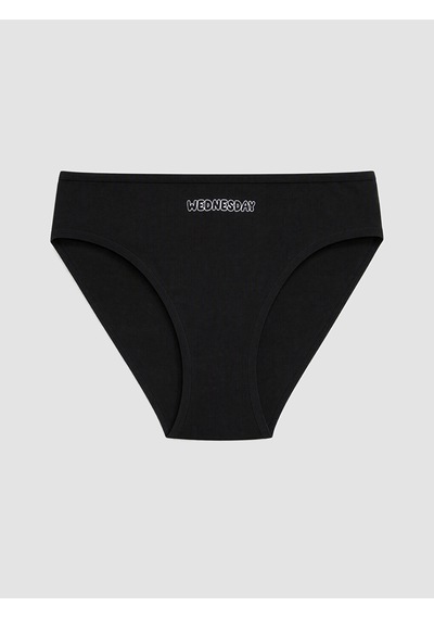 Lcw Young Siyah Baskılı Bikini Külot