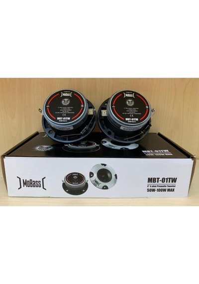 Mobass Mbt-01 10 Cm Dom Tweeter 1 Takım 2 Adet Mbt001